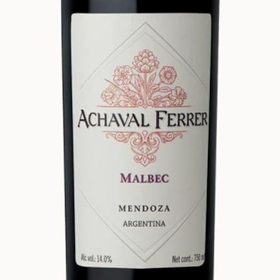 Achaval-Ferrer Malbec Mendoza Argentina 2017