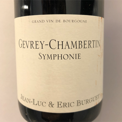 Jean-Luc & Eric Burguet Gevrey-Chambertin Symphonie 2017
