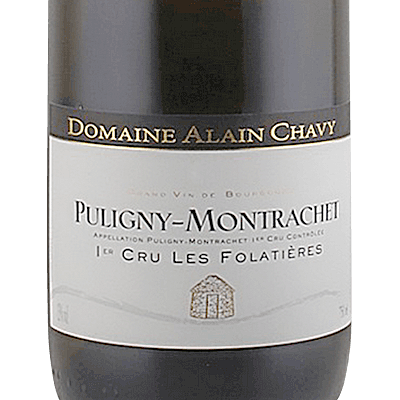 Alain Chavy Puligny-Montrachet 1er Les Folatieres Burgundy France 2018