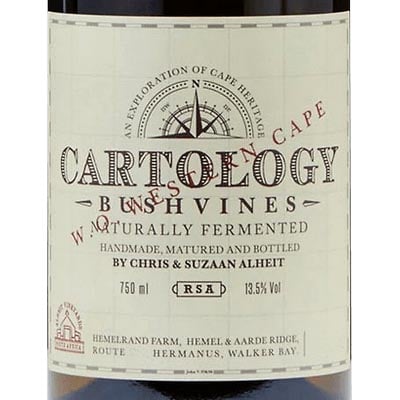 Alheit Vineyards Cartology Western Cape South Africa 2020