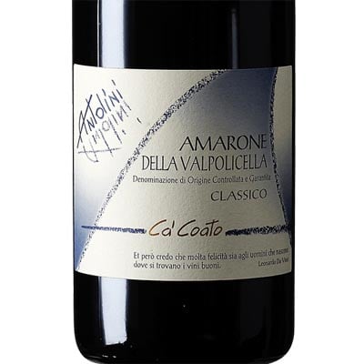 Antolini Amarone della Valpolicella Ca' Coato 2016