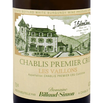 Billaud Simon Chablis 1er Cru Les Vaillons 2023