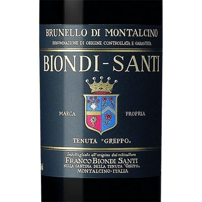 Biondi Santi Brunello di Montalcino Greppo 1982