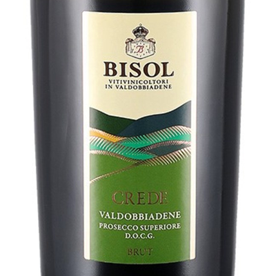 Bisol Crede Brut Valdobbiadene Prosecco Superiore DOCG Italy 2018