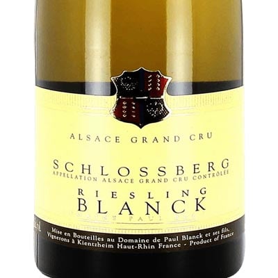 Blanck Schlossberg Riesling Grand Cru Alsace 2016