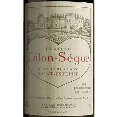 Ch. Calon Segur St Estephe France 2016