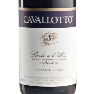 Cavallotto Barbera d'Alba "Vigna Cuculo" Italy 2015