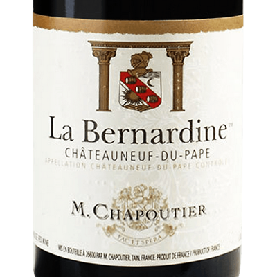 Chapoutier Chateauneuf-du-Pape La Bernardine Rhone 2016