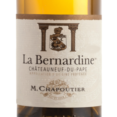 Chapoutier Chateauneuf-du-Pape La Bernardine Blanc Rhone 2019