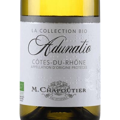 Chapoutier Cotes-du-Rhone Blanc Collection Bio Adunatio 2021