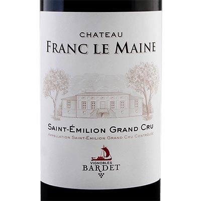 Chateau Franc le Maine Saint-Emilion Grand Cru 2016