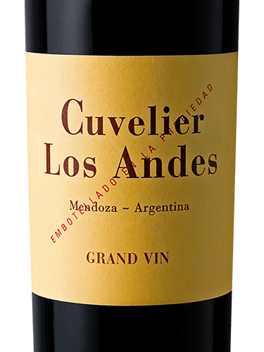 Cuvelier Los Andes Grand Vin Red Blend 2010