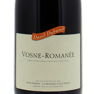 David Duband Vosne Romanee 2018