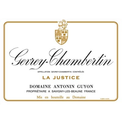 Dom. Antonin Guyon Gevrey Chambertin La Justice 2020