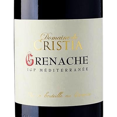 Domaine de Cristia IGP Mediterranee Grenache 2020