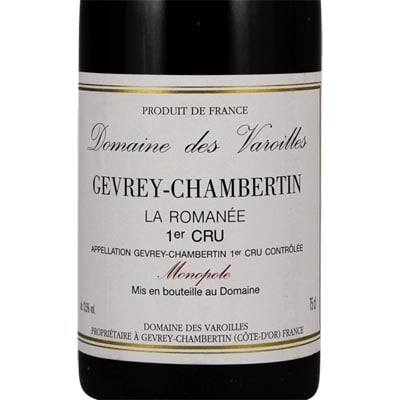 Domaine des Varoilles Gevrey-Chambertin 1er Cru 'La Romanée' Monopole 2018