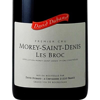 David Duband Morey St Denis 1er Cru Les Broc 2018