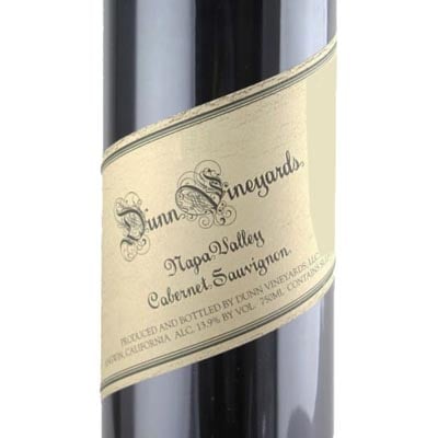 Dunn Vineyards Napa Valley Cabernet Sauvignon 2022