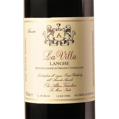 Elio Altare Langhe Rosso DOC La Villa 2018