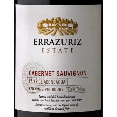 Errazuriz Estate Series Cabernet Sauvignon 2020