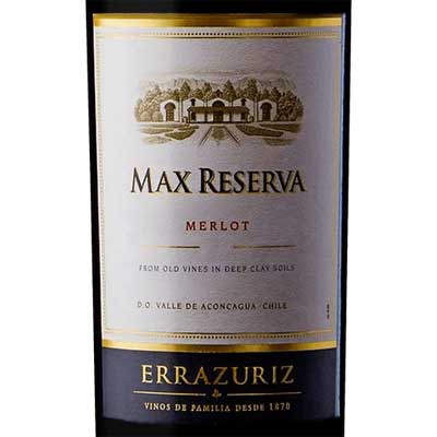 Errazuriz Max Reserva Merlot 2019