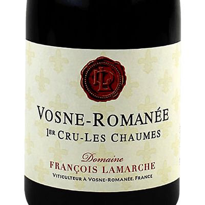 Francois Lamarche Dom. Vosne-Romanee 1er Les Chaumes Burgundy France 2015