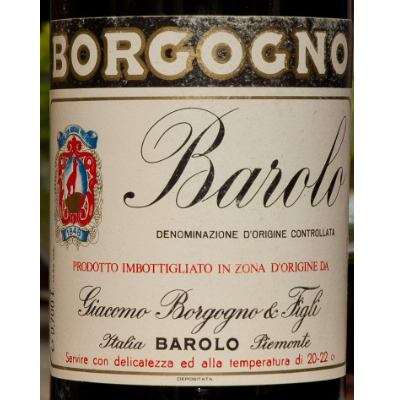 Giacomo Borgogno Barolo Riserva Italy 1970