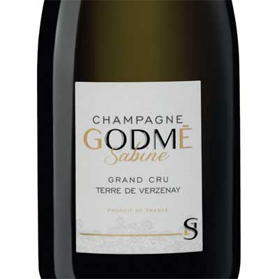 Godme Sabine Champagne Extra Brut TERRE DE VERZENAY Grand Cru NV