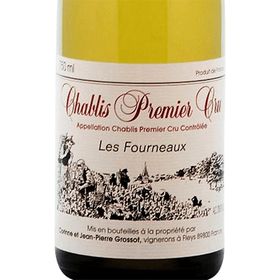 J-P Grossot Chablis,1er Cru Les Fourneaux France 2014