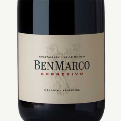 Susana Balbo Ben Marco Sin Limites Malbec Gualtallary 2021