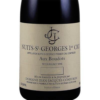 Jean-Jacques Confuron Nuits St Georges 1er Cru Aux Boudots 2022