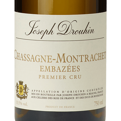 Joseph Drouhin Chassagne-Montrachet 1er Embazees 2017