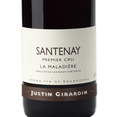 Justin Girardin Santenay La Maladiere 1er Cru 2017