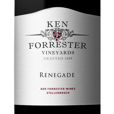 Ken Forrester Vineyards Renegade Western Cape South Africa 2017
