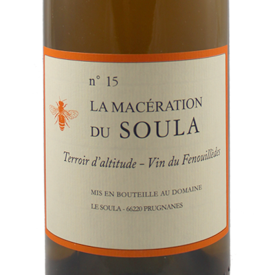Le Soula Dom. 'La Maceration du Soula' No. 15 Vin de France