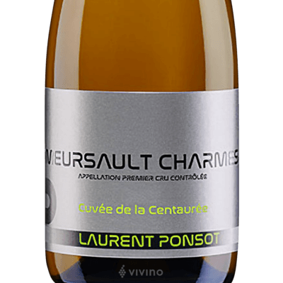 Laurent Ponsot Meursault 1er Les Charmes Cuvee de la Centauree Burgundy France 2017