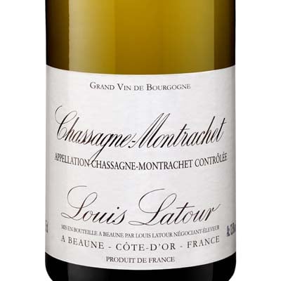 Louis Latour Chassagne-Montrachet Blanc Burgundy France 2018