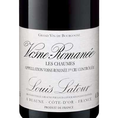 Louis Latour Vosne-Romanee 1er Les Chaumes Burgundy France 2016