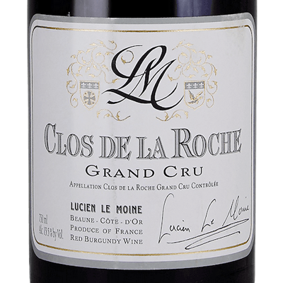 Lucien Le Moine Clos de la Roche Grand Cru Burgundy France 2017