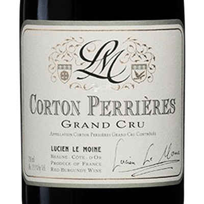 Lucien Le Moine Corton Perrieres Grand Cru Burgundy France 2012
