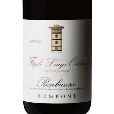 Luigi Oddero Barbaresco Rombone 2016