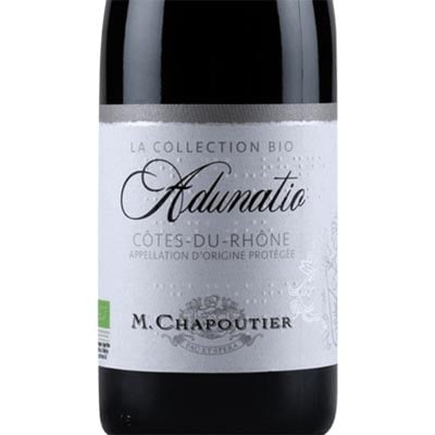 Chapoutier Cotes-du-Rhone Rouge Collection Bio Adunatio 2021