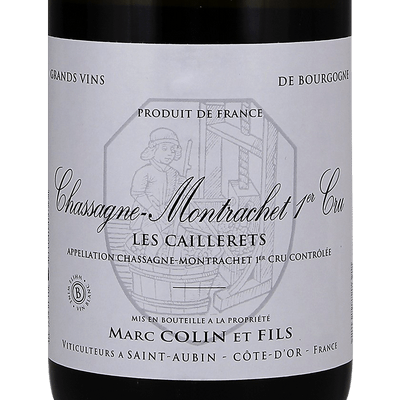 Marc Colin Dom. Chassagne-Montrachet 1er Caillerets France 2017