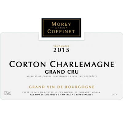 Morey-Coffinet Corton Charlemagne Grand Cru Burgundy France 2017