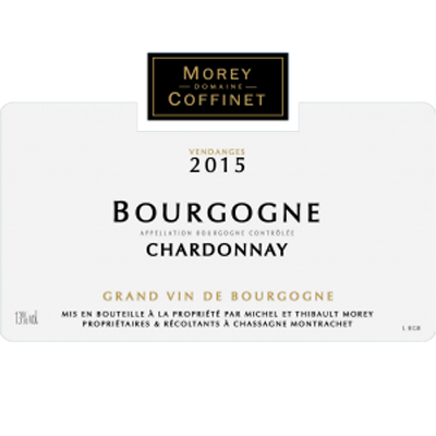 Morey-Coffinet Dom. Bourgogne Cote d'Or Burgundy France 2019