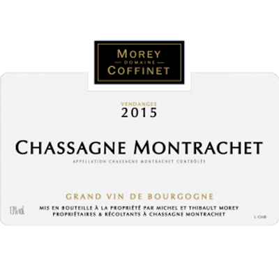 Morey-Coffinet Dom. Chassagne-Montrachet Burgundy France 2019