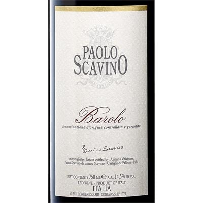 Paolo Scavino Barolo 2018