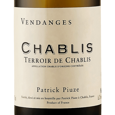 Patrick Piuze Chablis Terroir de Chablis 2020