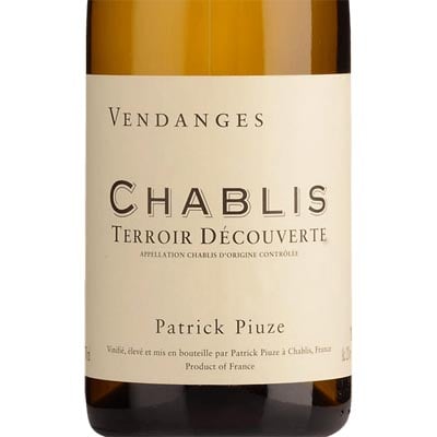 Patrick Piuze Chablis Terroir Decouverte 2022