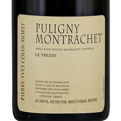 Pierre-Yves Colin-Morey Puligny-Montrachet Le Trezin Burgundy France 2015